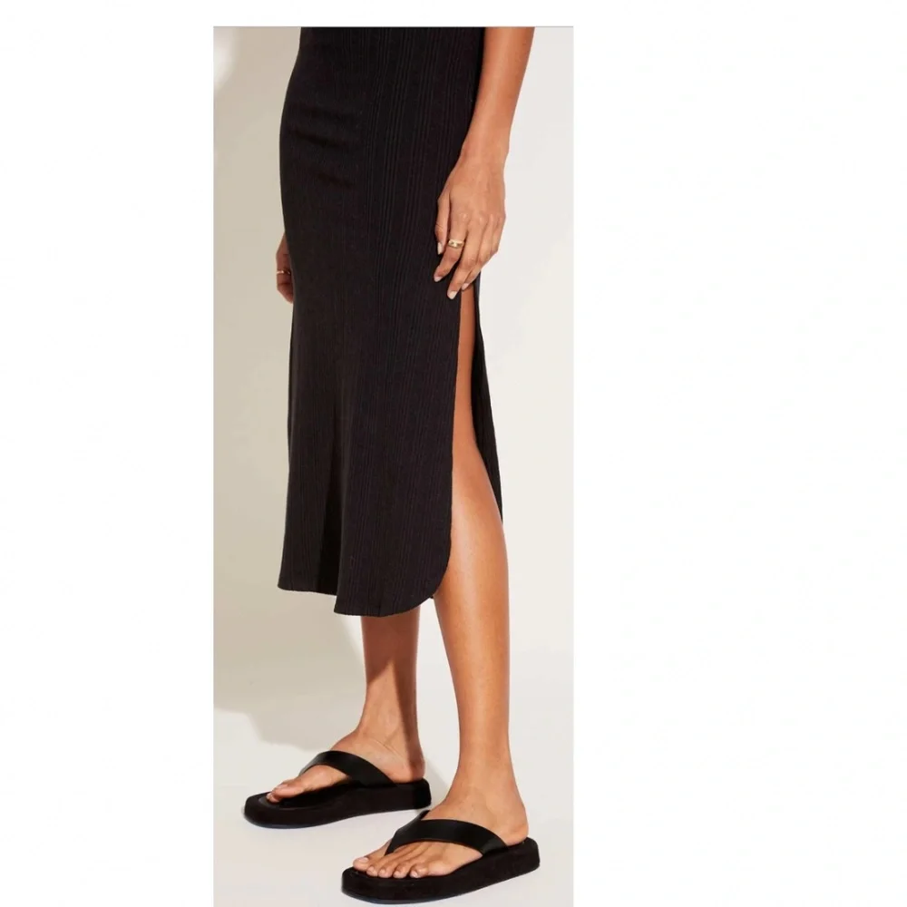 NWOT Vitamin A Strapless Midi Dress w/ Built-in Bra | Small | Perfect Condition - Picture 2 of 15
